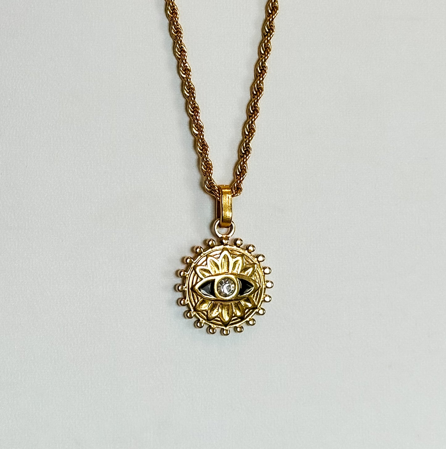 Prism Evil Eye Necklace