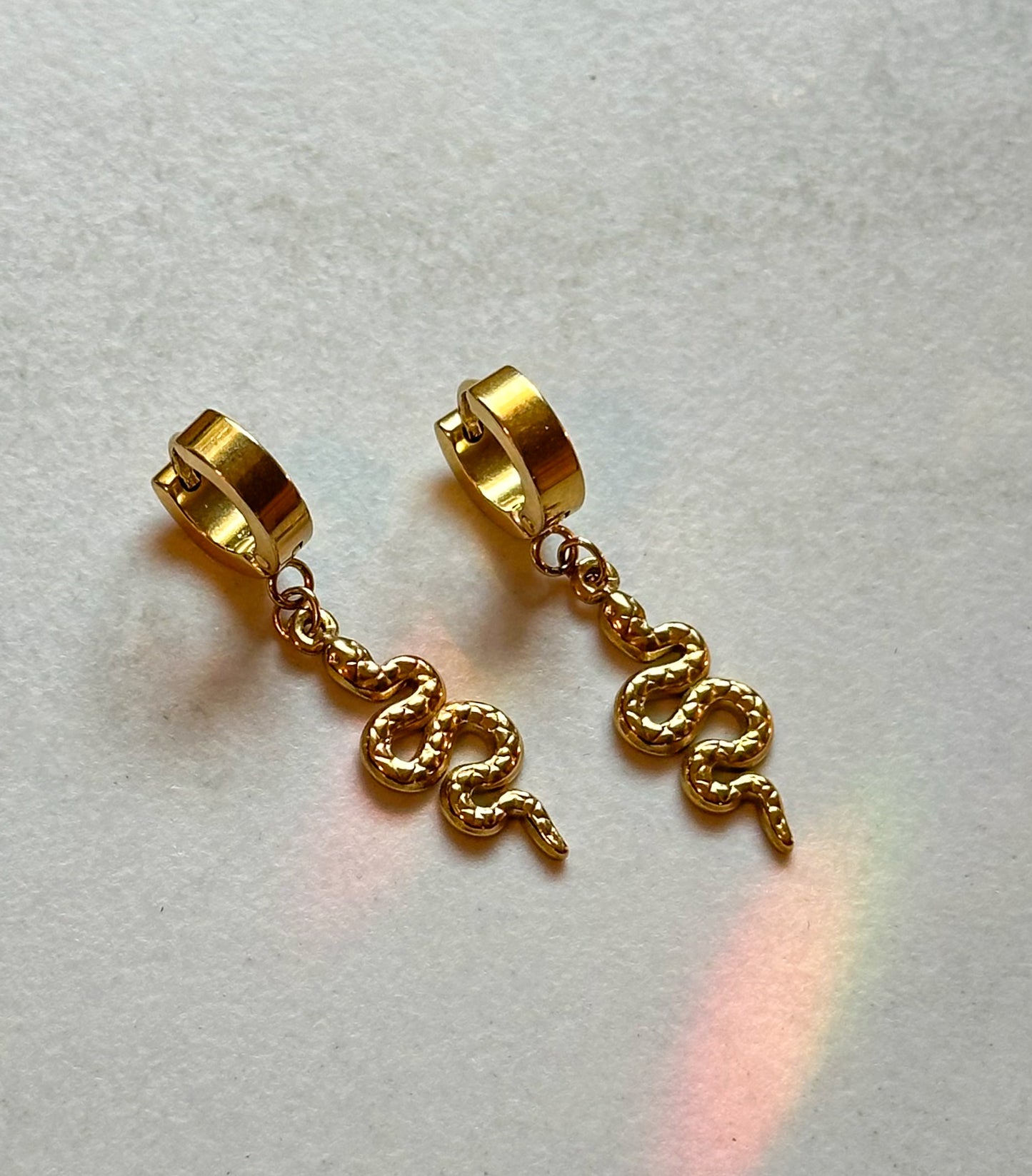 Snake Huggies | Gold