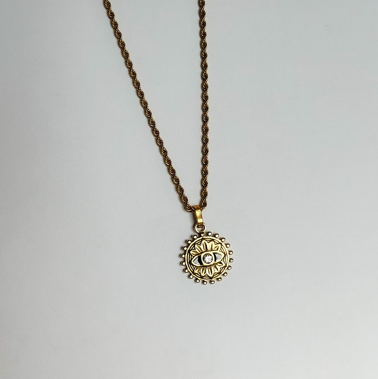 Prism Evil Eye Necklace
