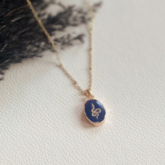 Charmer - Lapis Lazuli Necklace