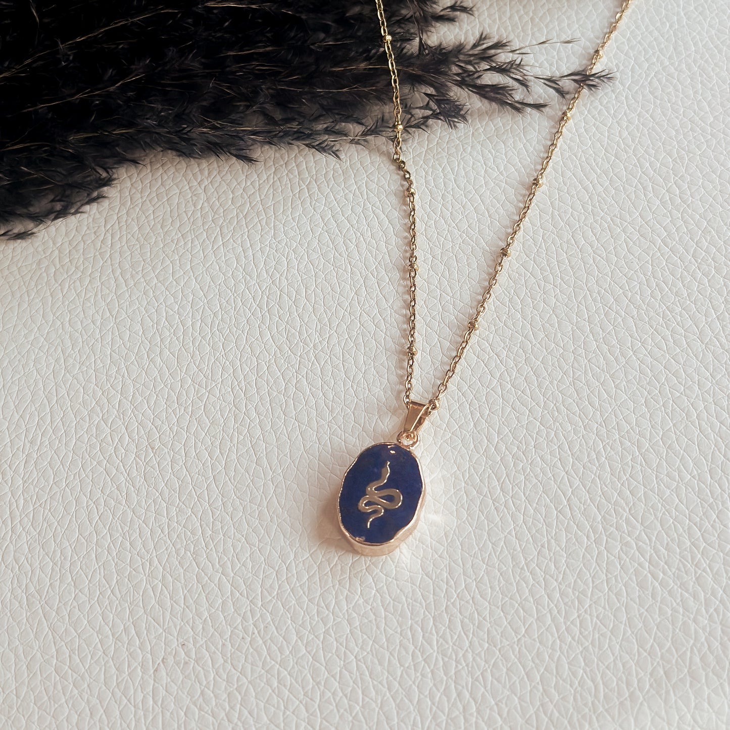 Charmer - Lapis Lazuli Necklace