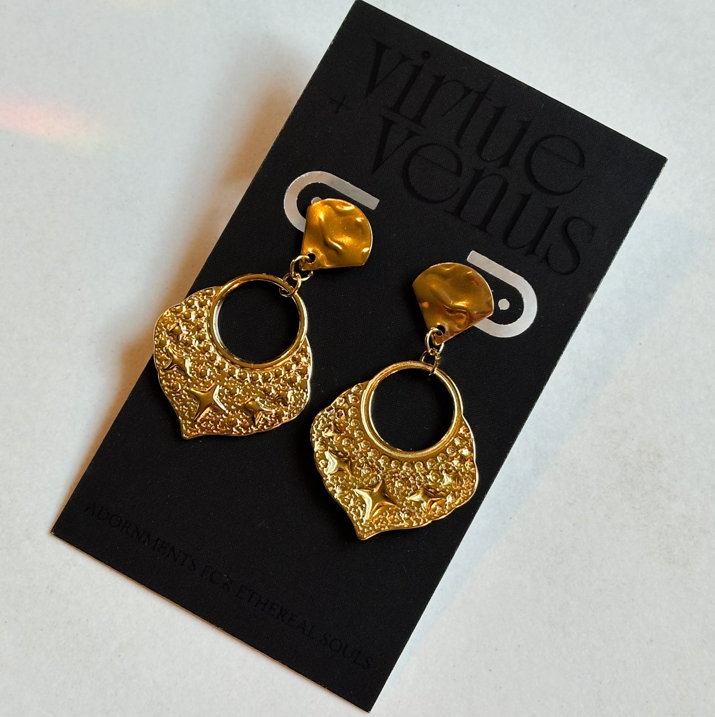 Athena Earings |  Gold