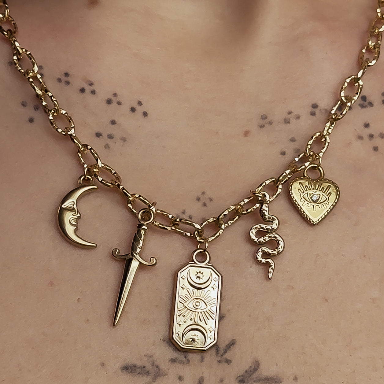 Arcana Guardian Charm Necklace