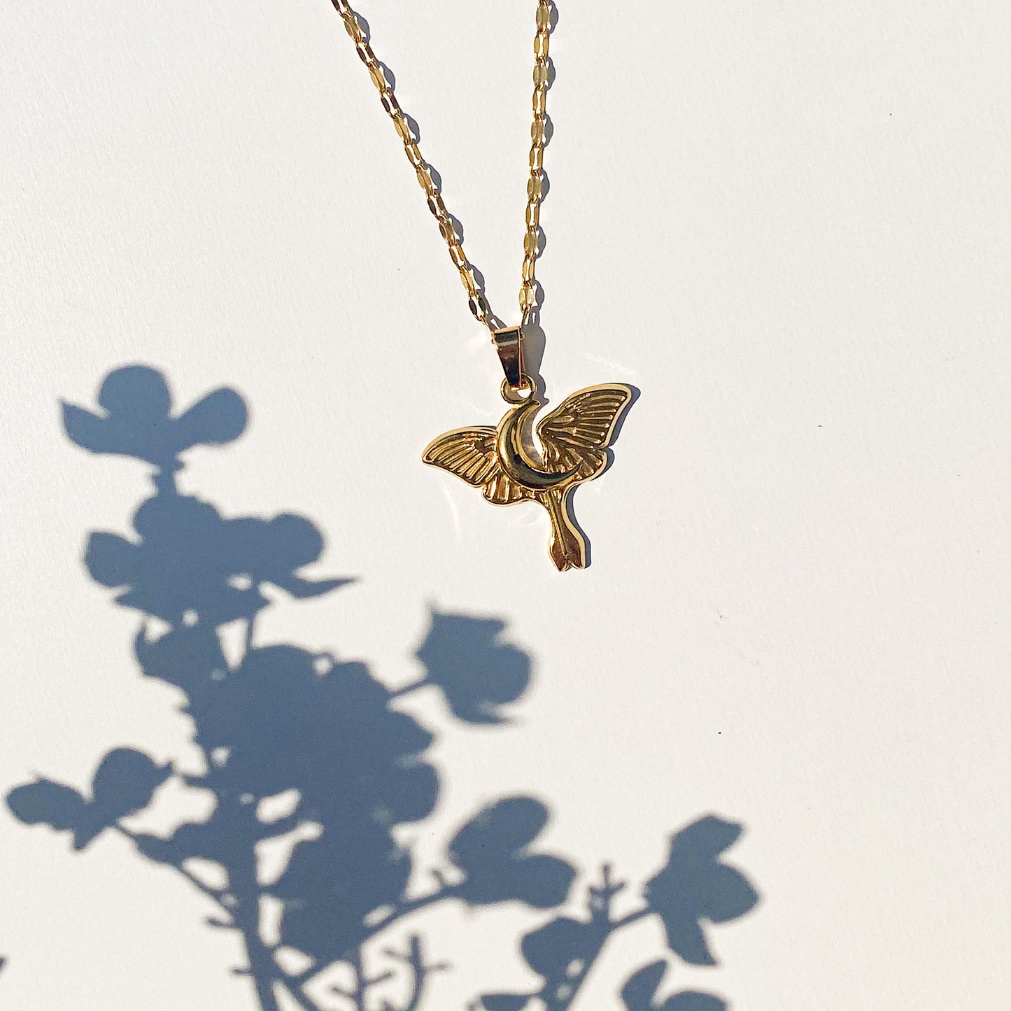 Lunar Moth Necklace