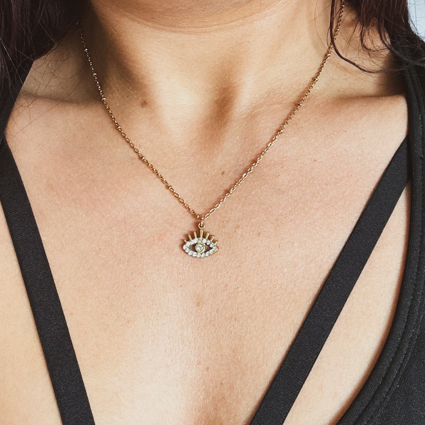 Cutie Evil Eye Necklace