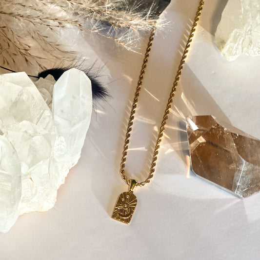 Eos Necklace- Gold