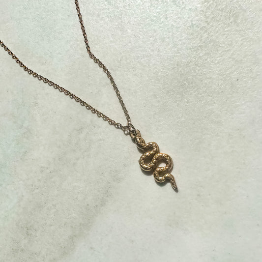 Rebirth | Snake Pendant Necklace